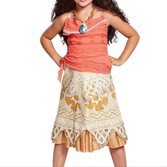 Disney Moana Girls Costume / Dress Up - Picture 5 of 5